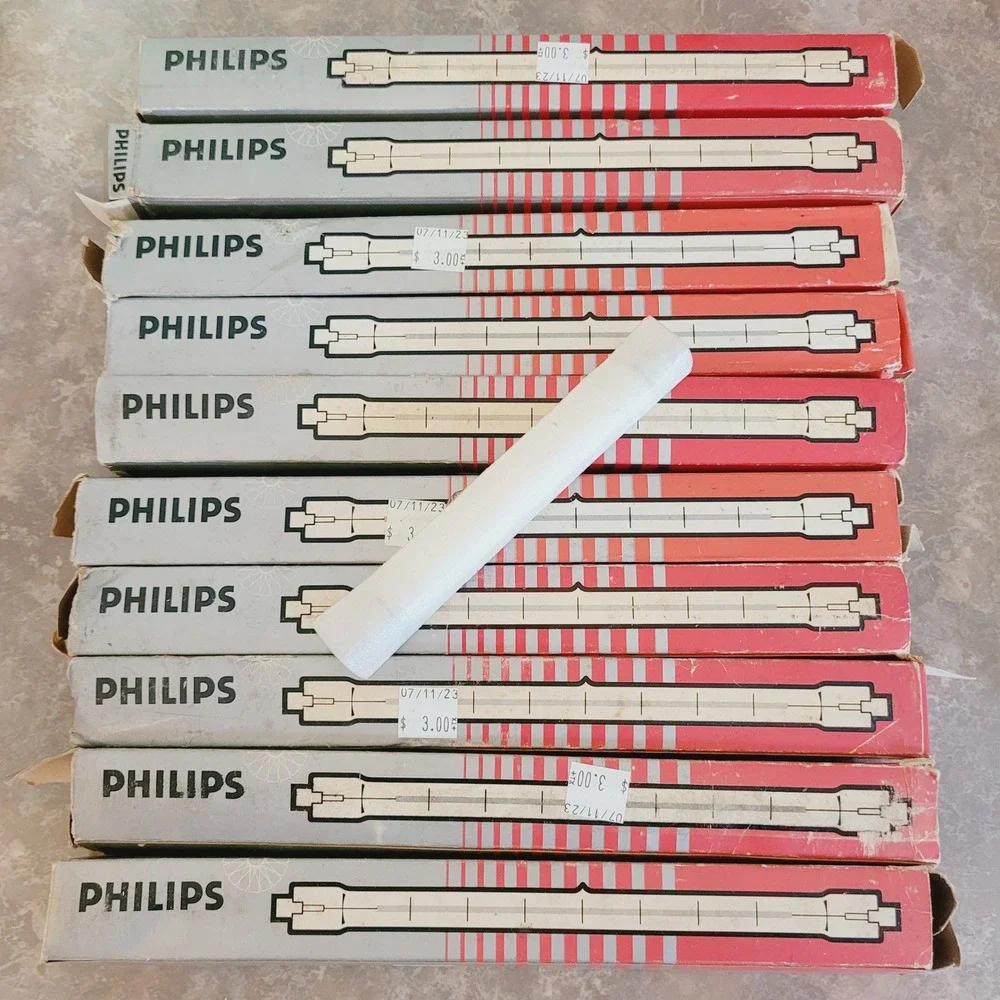 Projection Lamp Philips EKM P2/7 13989 R 240-250v 1000w New Old Stock Lot‎ of 11